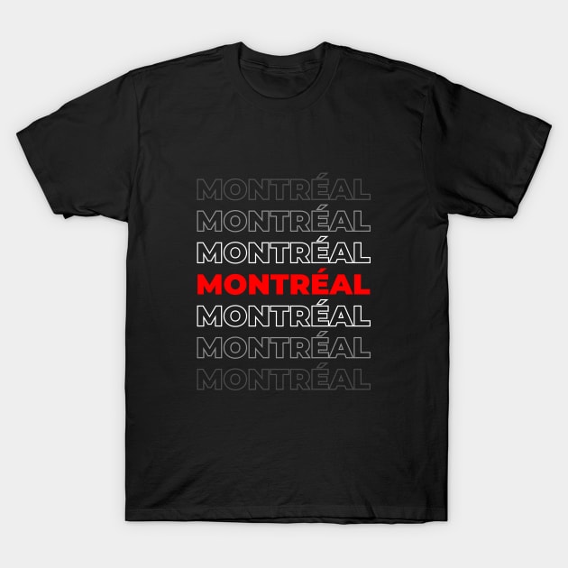 Montréal T-Shirt by T-Shirts Zone